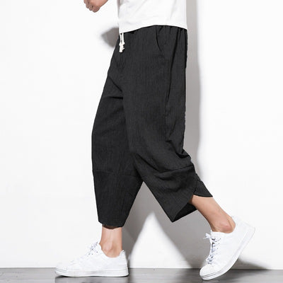 Casual Loose-fitting Lantern Pants