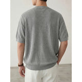 Breathable Casual Lyocell-Linen T-Shirt