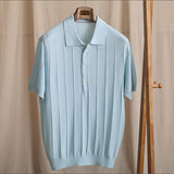 Slim-Fit Linen-Lyocell Polo Shirt