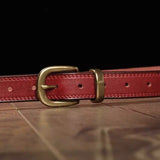 Top-grain Cowhide Genuine Leather Belt