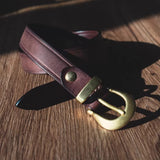 Italian Top-grain Cowhide Belt