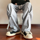 Loose Wide-leg Straight Leg Mopping Trousers