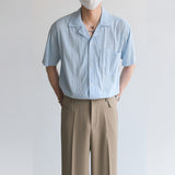 Men's Summer Loose Short-Sleeved Shirt