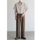 Loose Casual Short-Sleeved Shirt