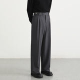 Italian Casual Straight-leg Loose Trousers