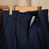 Breathable Linen Elastic High-Waisted Casual Shorts
