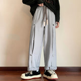 Loose Wide-leg Straight Leg Mopping Trousers