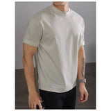 Men's Lyocell Skin-Friendly Crew Neck T-Shirt