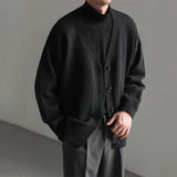 Men's Loose Casual Knitted Cardigan Jacket