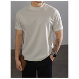 Men's Lyocell Skin-Friendly Crew Neck T-Shirt