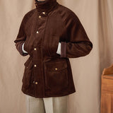 Warm Cotton British Style Retro Hunting Chore Coat