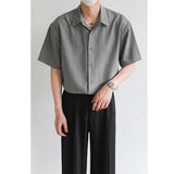 Loose Casual Short-Sleeved Shirt