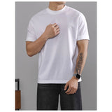 Men's Lyocell Skin-Friendly Crew Neck T-Shirt