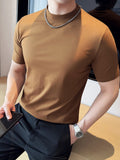 Ice Silk Short-sleeved T-shirt