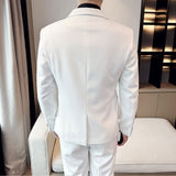 Men's British Style Jacket Slim Fit Casual Blazer