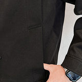 American Slim-fit Wool Lapel Jacket