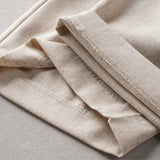Breathable Linen-Feel Casual Dress Shorts