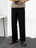 Cotton and Linen Loose Casual Wide-leg Pants