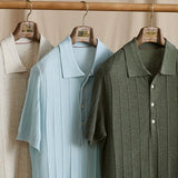 Slim-Fit Linen-Lyocell Polo Shirt