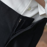 Men's Business Casual Straight Trousers