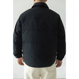 Collared Casual Lightweight Down Jacket