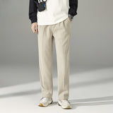 Straight-Leg Loose Casual Pants