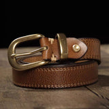 Top-grain Cowhide Genuine Leather Belt