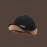 Lambswool Thick Warm Earflaps Hat