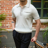 Lapel Knitted POLO Shirt