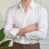 Men's Casual Slim Fit Business Formal Shirt
