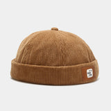 Corduroy Dome Warm Retro Hat