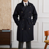 Casual Lapel Double-breasted Trench Coat