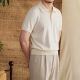 POLO Solid Color Thin T-shirt