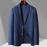 Men's Casual Business Blazer, Wrinkle Resistant Suit Jacket, Smart Casual Sport Coat