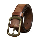 Vintage Handmade Pleated Pin Buckle Belt
