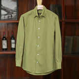 Linen Italian Casual Button Vintage Shirt