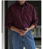 Men's Pure Cotton Casual Plaid Jacket