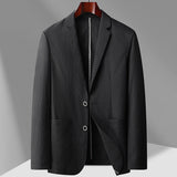 Men's Casual Business Blazer, Wrinkle Resistant Suit Jacket, Smart Casual Sport Coat