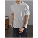 Men's Lyocell Skin-Friendly Crew Neck T-Shirt