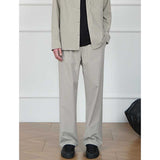 Casual Loose Straight-leg Softshell Trousers