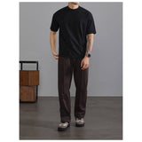 Men's Lyocell Skin-Friendly Crew Neck T-Shirt