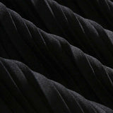 Men's Summer Casual Pants Loose Pleated Wide Leg Straight Drape Elastic Waist Pants