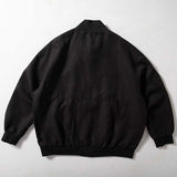 Men's Loose Casual Vintage Jacket, Retro Streetwear Coat, Lightweight Fall Outerwear