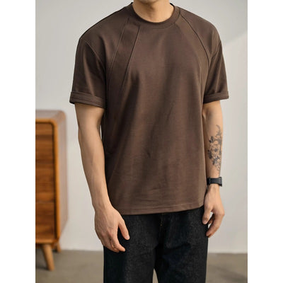 Men's Patchwork Crisp T-shirt