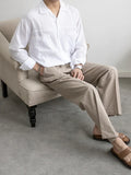 Cotton and Linen Loose Casual Wide-leg Pants