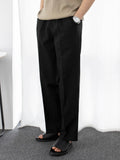 Cotton and Linen Loose Casual Wide-leg Pants