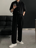 Summer Loose Business Casual Lapel T-shirt