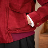 Casual Corduroy Warm Cotton Bomber Jacket