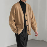 Men's Loose Casual Knitted Cardigan Jacket