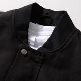 Men's Loose Casual Vintage Jacket, Retro Streetwear Coat, Lightweight Fall Outerwear